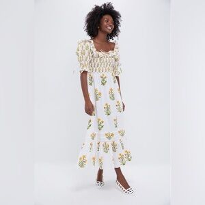 Pink City Prints Buttercup Meadow Meryl Dress